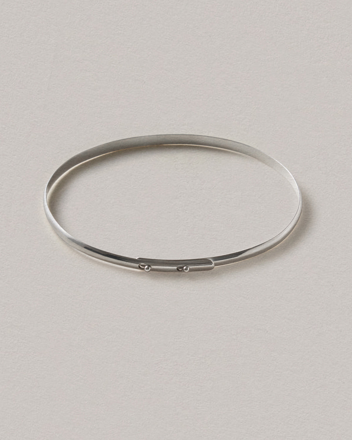 ANNIKA INEZ アニカイネズ SILVER TUBE COLLAR チョーカー Silver Tube Collar w/ String - Annika Inez – Assembly New York