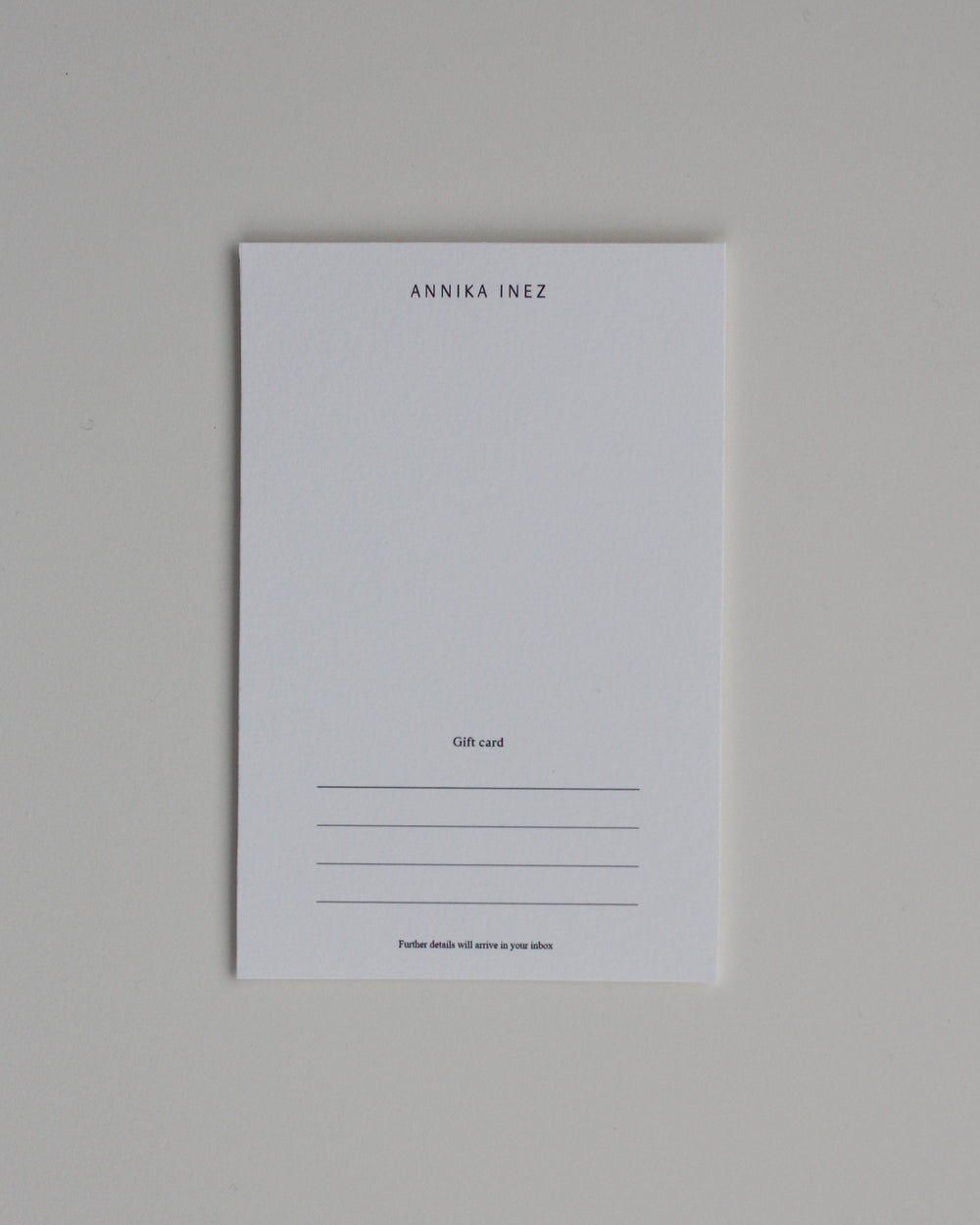 Annika Inez Gift Card