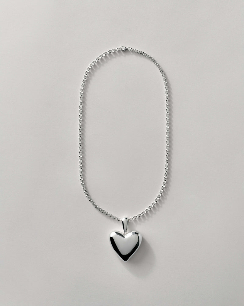 Voluptuous Heart Necklace, XL