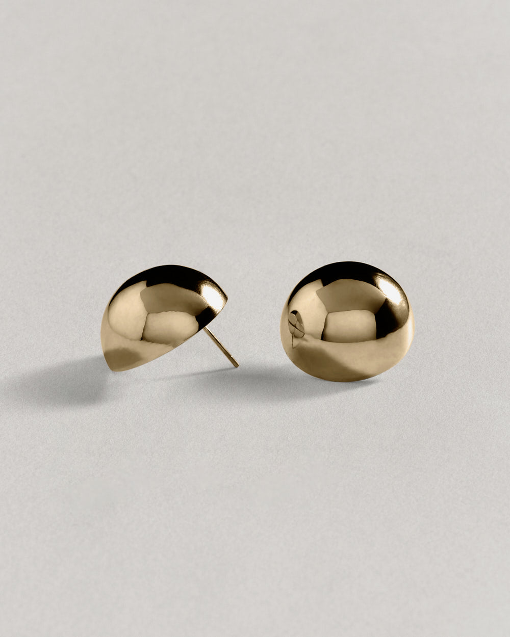 Large Hemisphere Earrings – Annika Inez