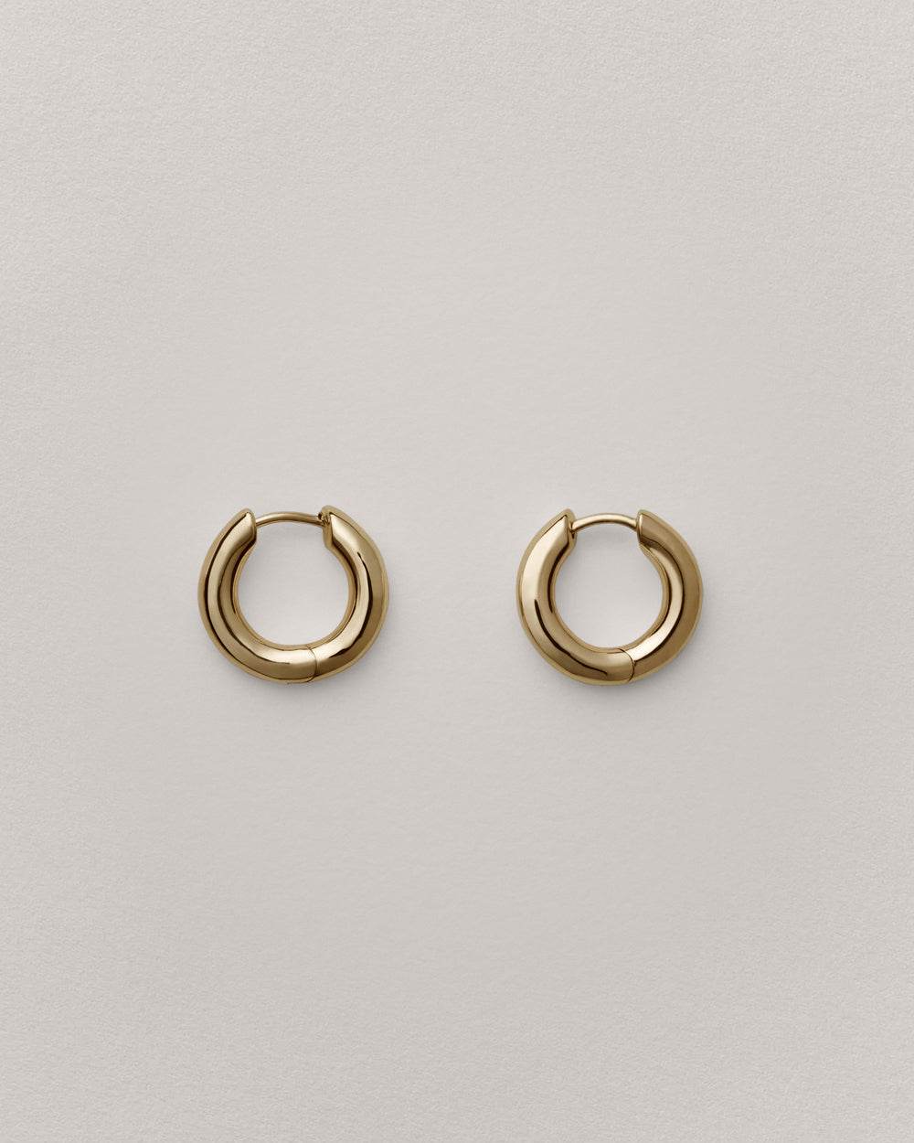 Wide Oblique Hoops, Large – Annika Inez