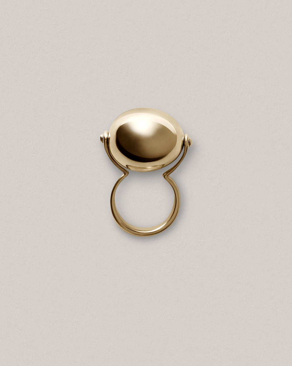 Large Ellipse Ring – Annika Inez