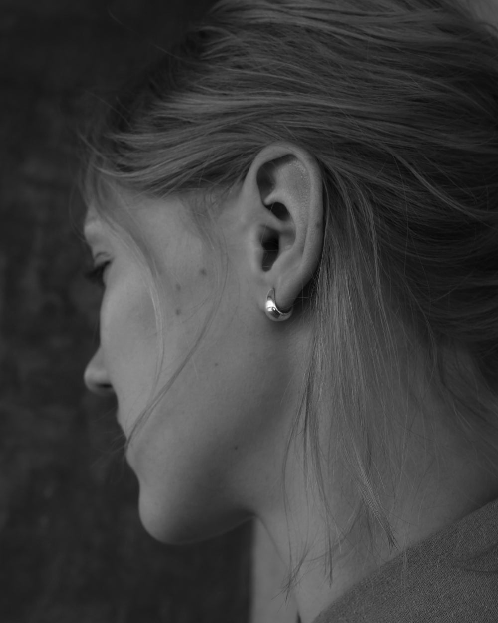 Petite Gentle Slope Hoops