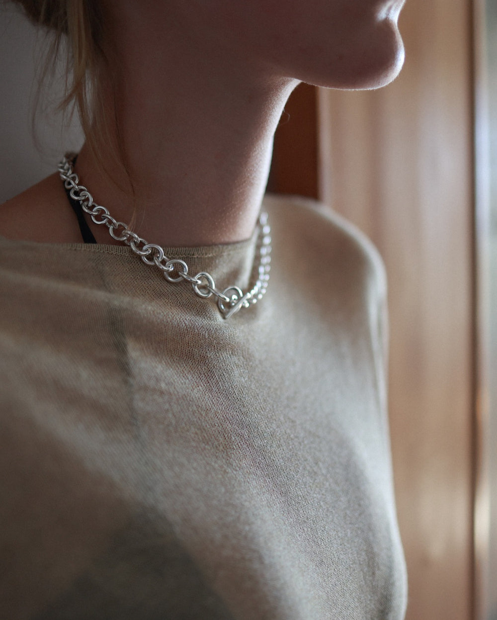 Tapered Link Necklace