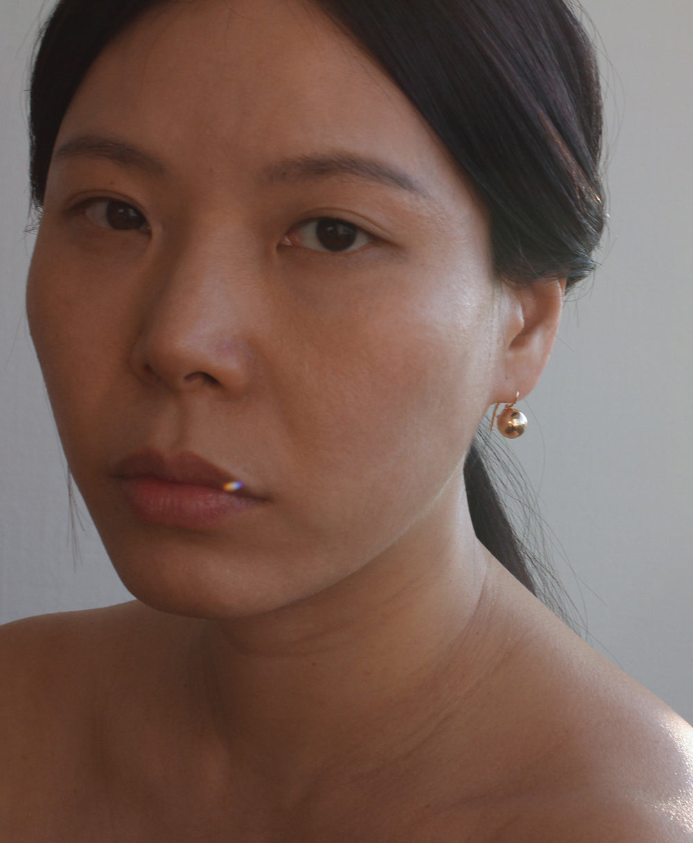 Petite Sphere Drop Earrings