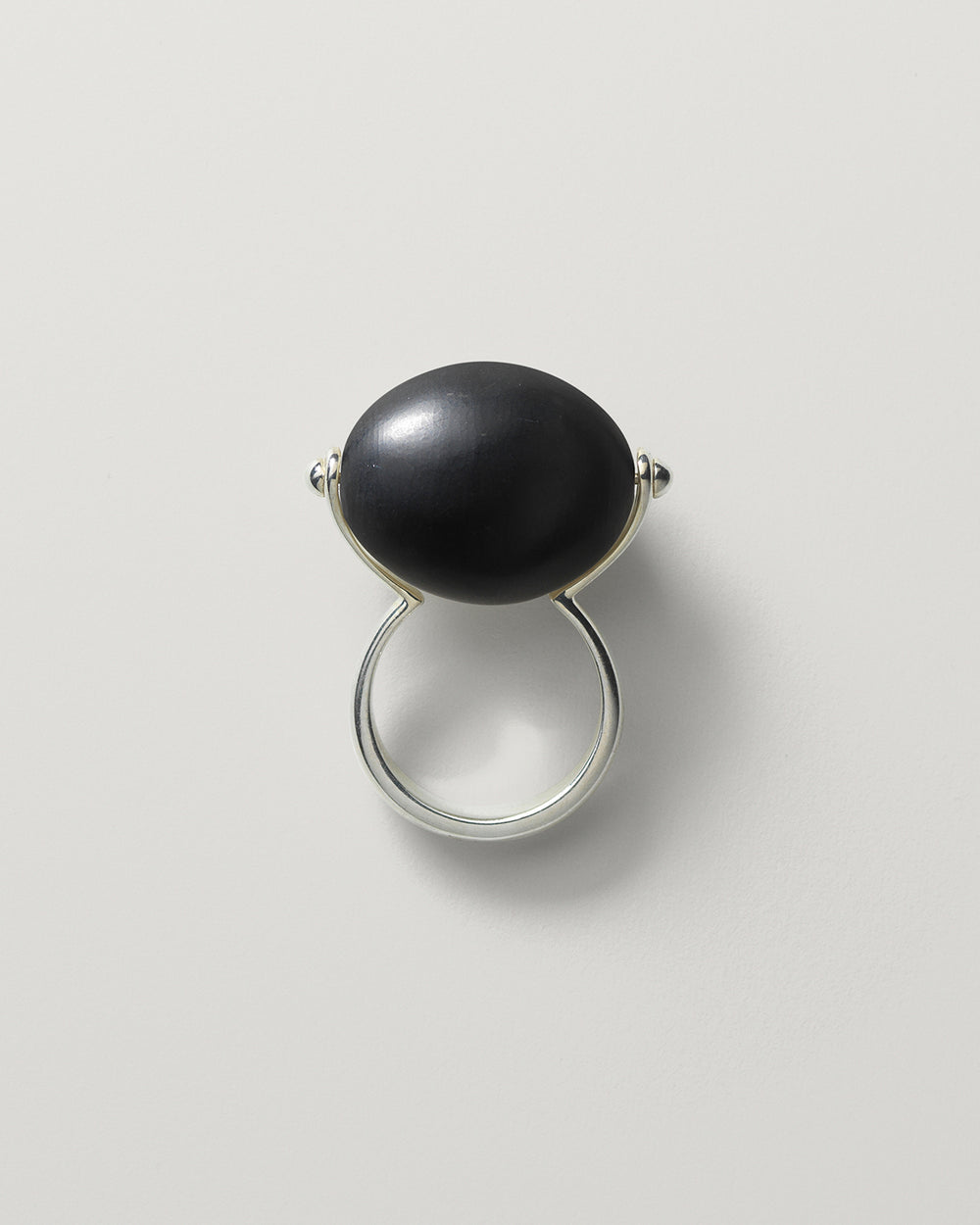 Large Stone Ellipse Ring