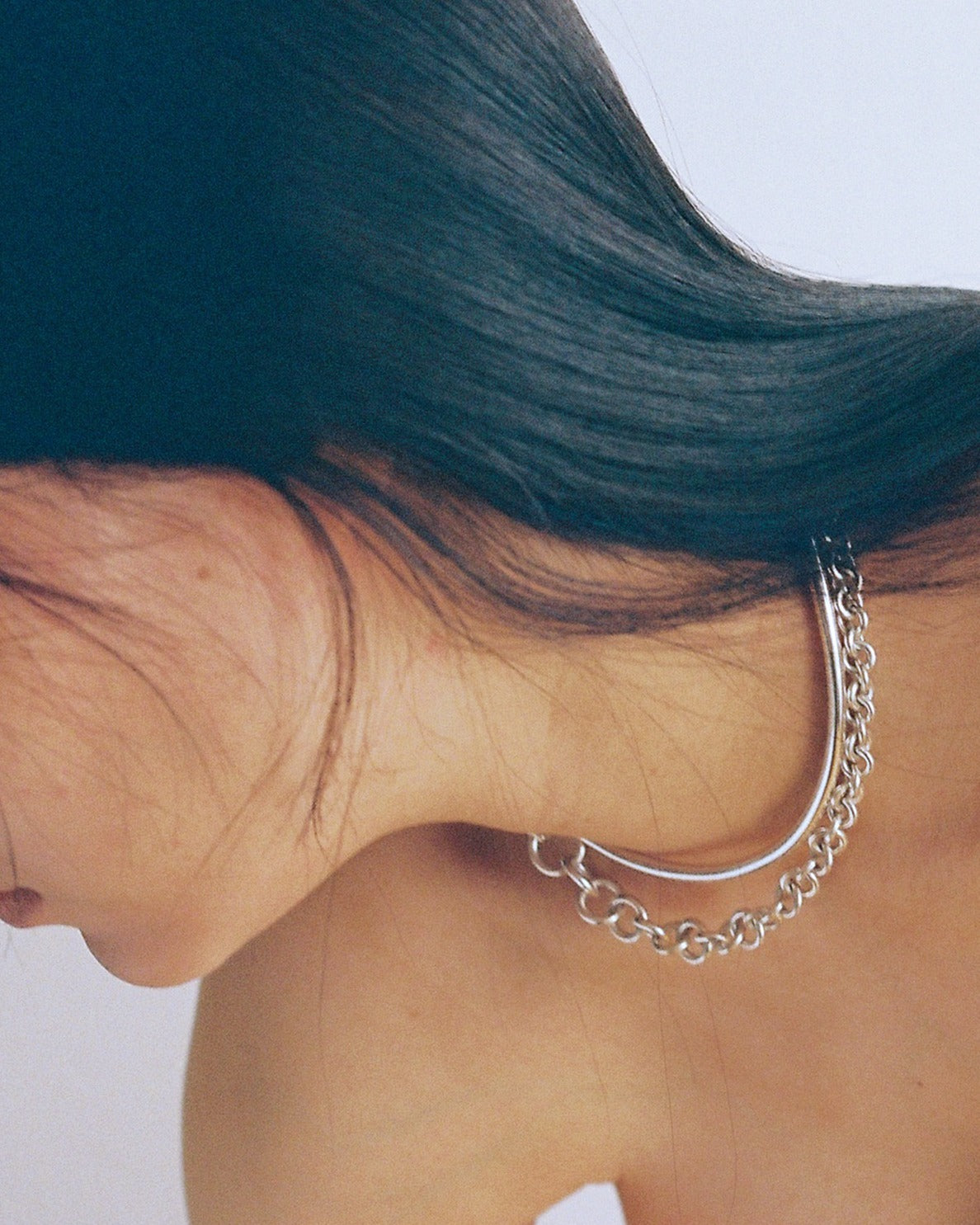 Tapered Link Necklace – Annika Inez