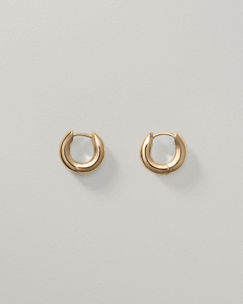 Wide Oblique Hoops, Large – Annika Inez