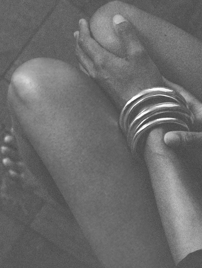 Wide Tube Bangle