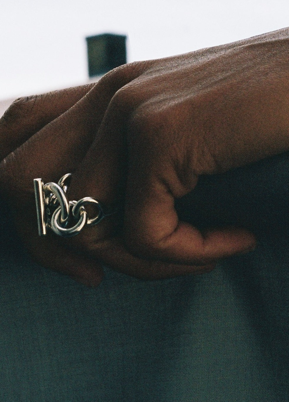 Tapered Link Ring