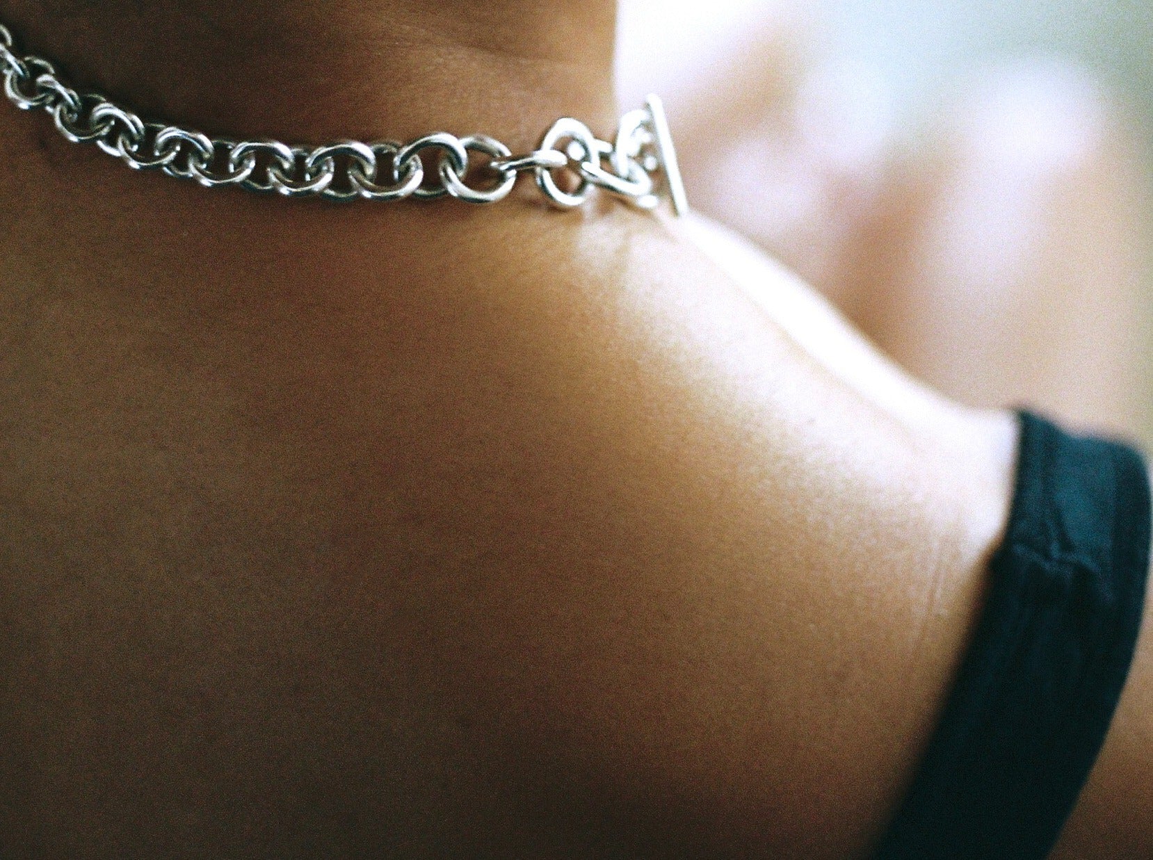 Tapered Link Necklace – Annika Inez