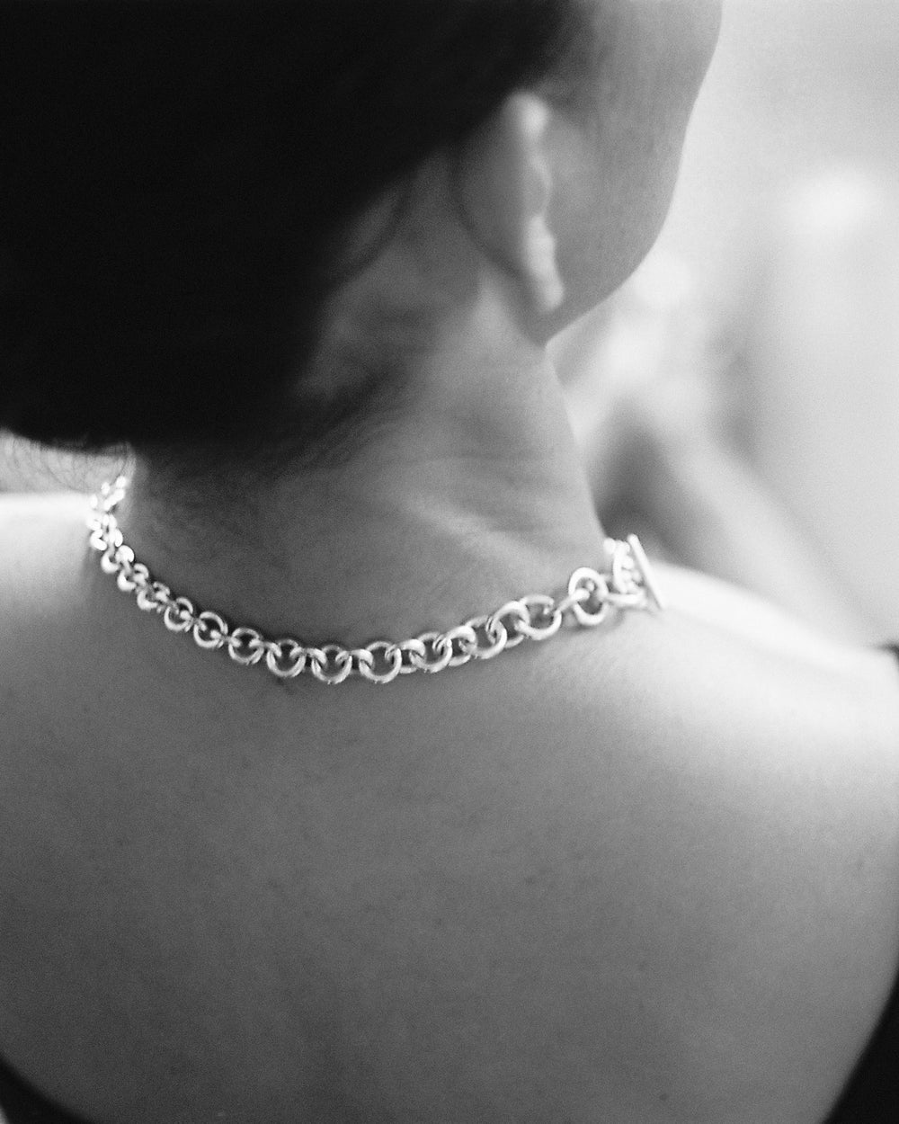 Tapered Link Necklace