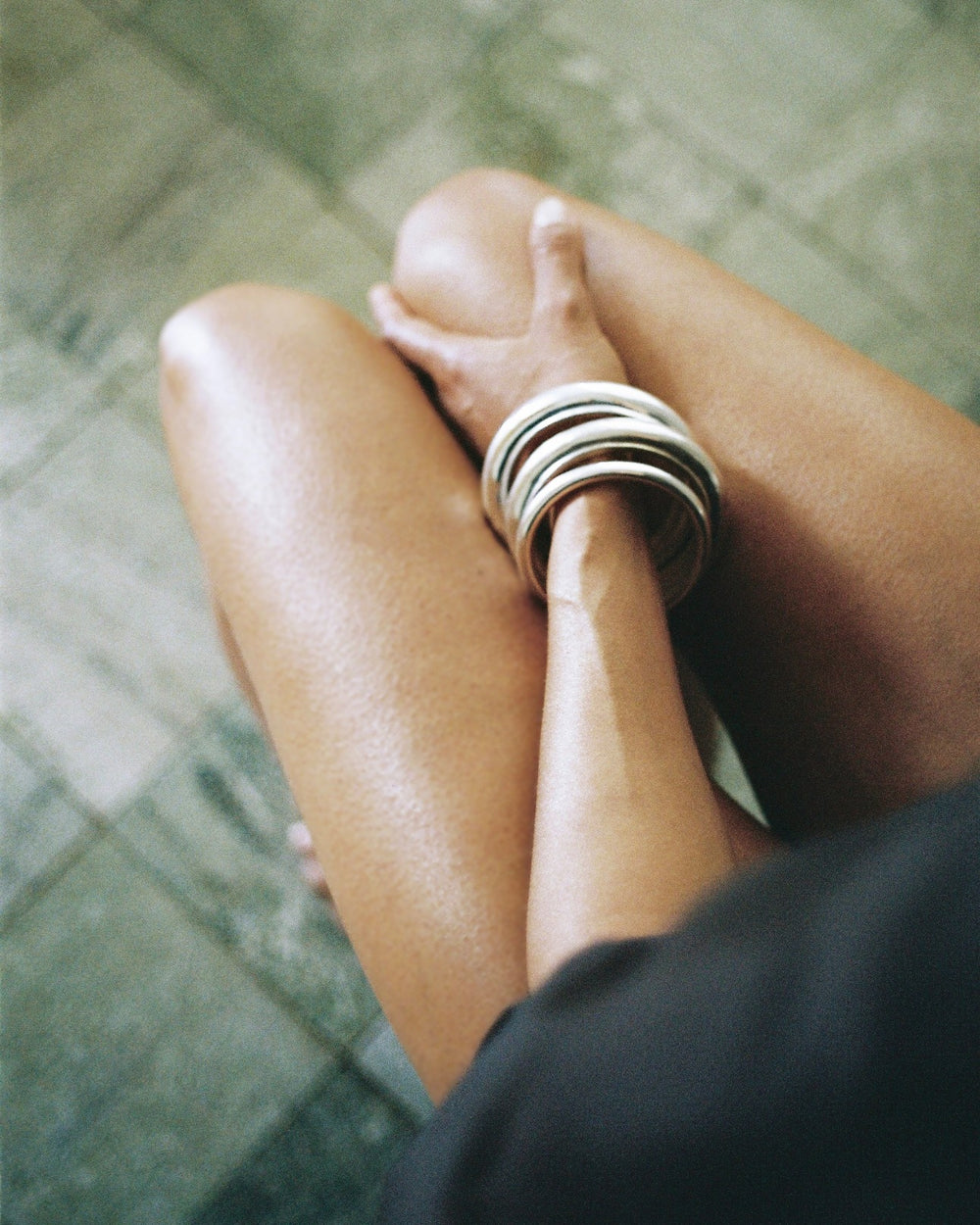 Wide Tube Bangle