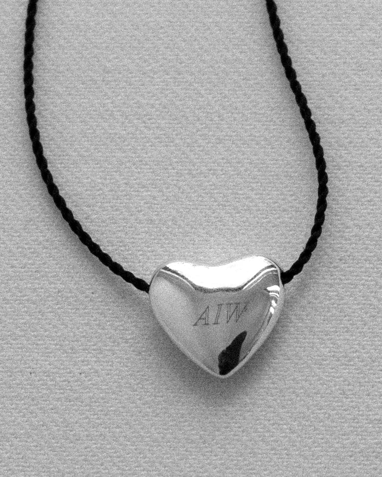 Mini Heart Necklace, Engravable – Annika Inez